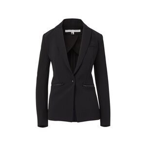 Veronica Beard Iconic Scuba Jacket in Black
